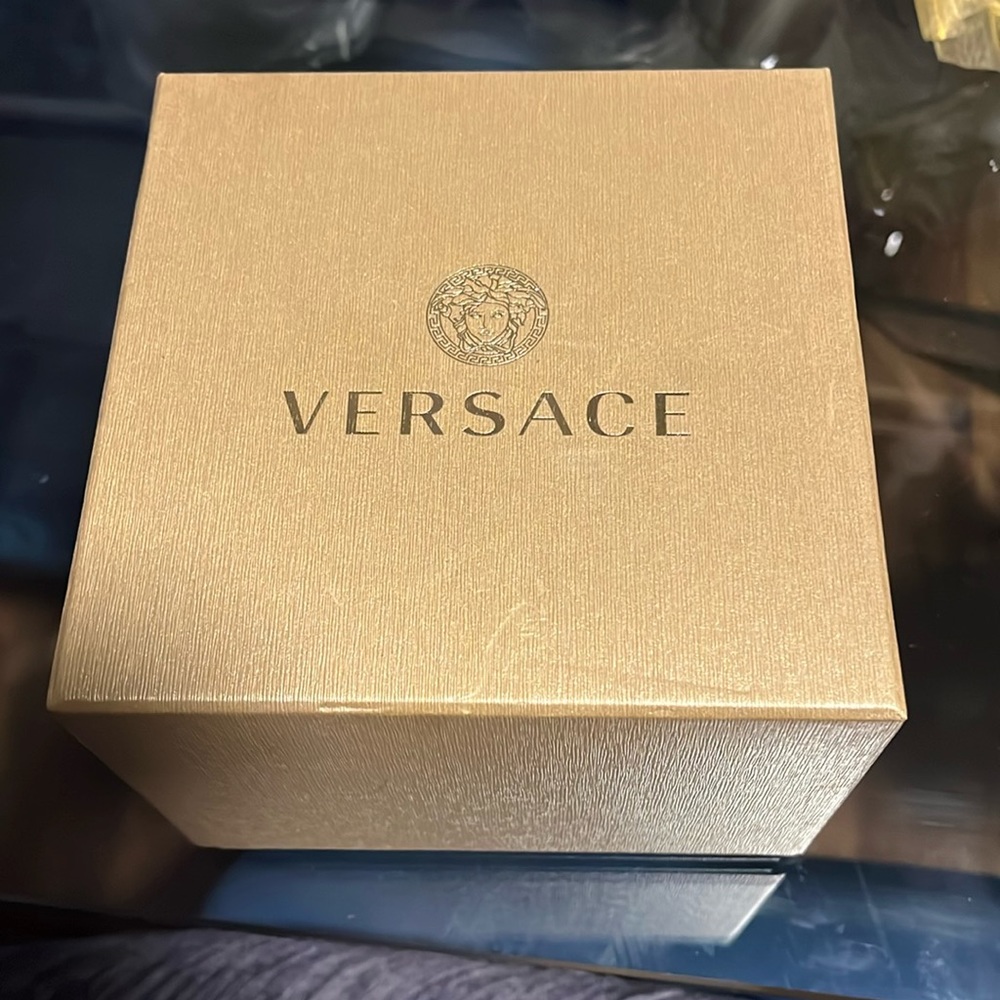 Versace VEBV00619 New V-Race Dual Time Men's Watch 46mm 5ATM